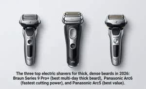best electric shaver thick beard 2026