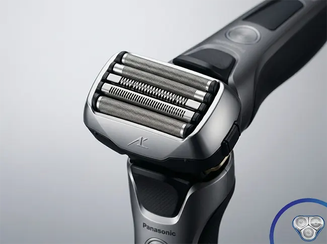 Panasonic Arc5 ES-LV97 five-blade foil shaver best value for thick dense beard hair 70000 CPM linear motor